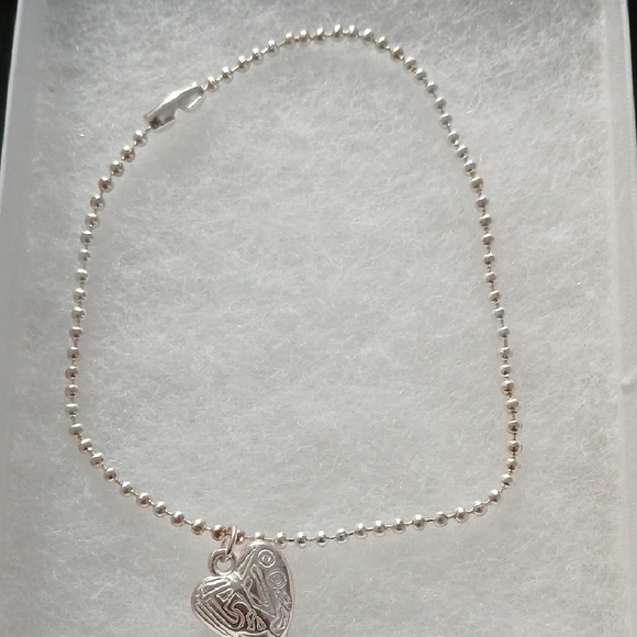 Silver Heart Charm Bracelet - Picture 5 of 5
